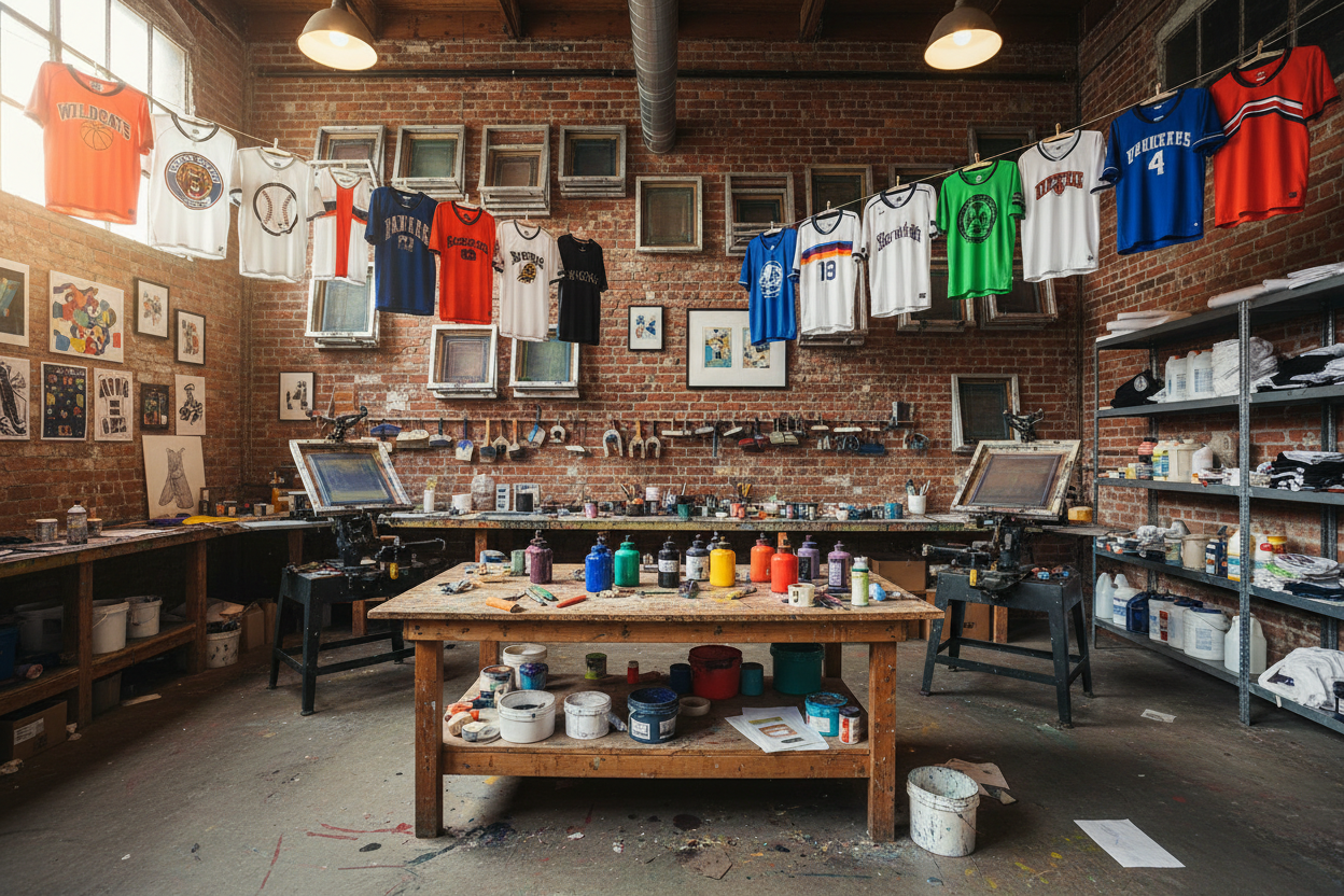 can the shirts have more athletic logos on them?